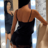 2023-03-20 203153 Комплект шорти, майка і халат Divin чорний